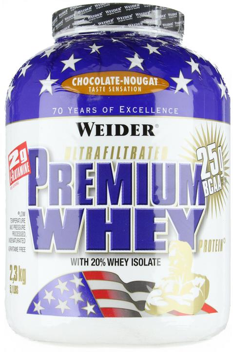 Produktbild Weider Premium Whey Protein (Schokolade, Nougat, 1 Stk., 2300 g)