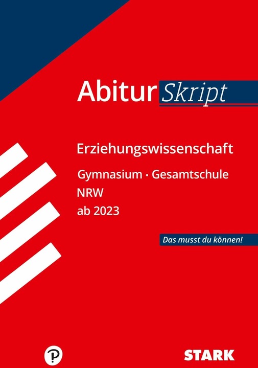 Produktbild AbiturSkript - Erziehungswissenschaft - NRW ab 2023 (Deutsch, Mariana Durt, 2021)