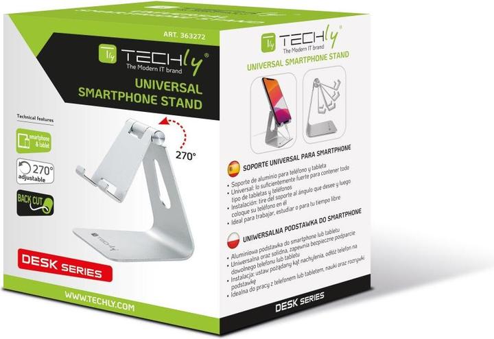 Image du produit Techly I-SMART-STAND4 support Support passif Mobile phone/Smartphone Silver