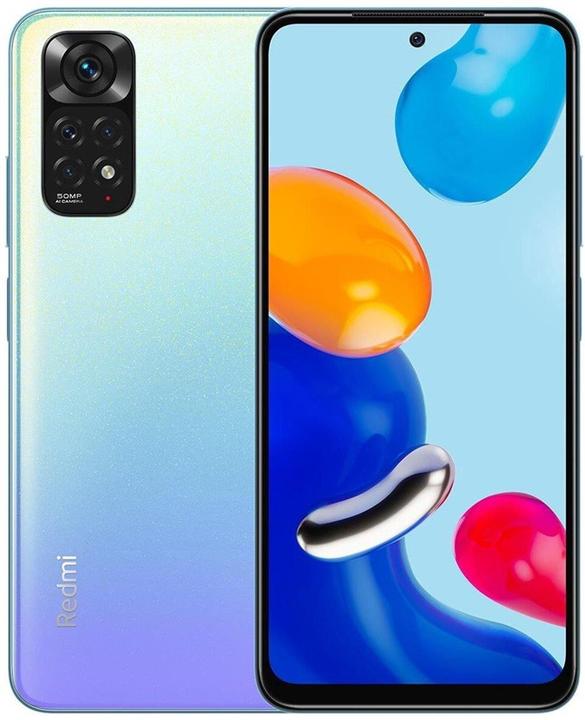 Produktbild Xiaomi Redmi Note 11 (128 GB, Star Blue, 6.43", Dual SIM + SD, 4G)