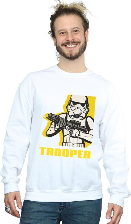 Actual product image Star Wars Mens Rebels Trooper Sweatshirt (3XL)