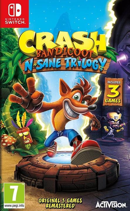 Produktbild Activision Crash Bandicoot - N' Sane Trilogy (Switch, IT)