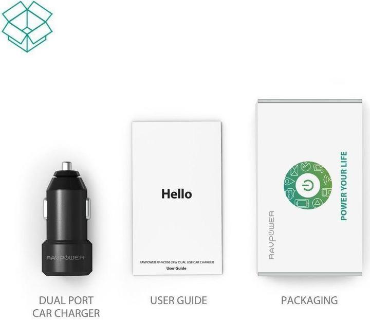 Image du produit RAVPower RP-VC006 Chargeur de voiture