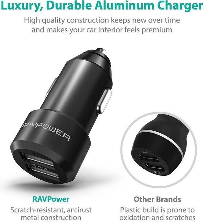 Image du produit RAVPower RP-VC006 Chargeur de voiture