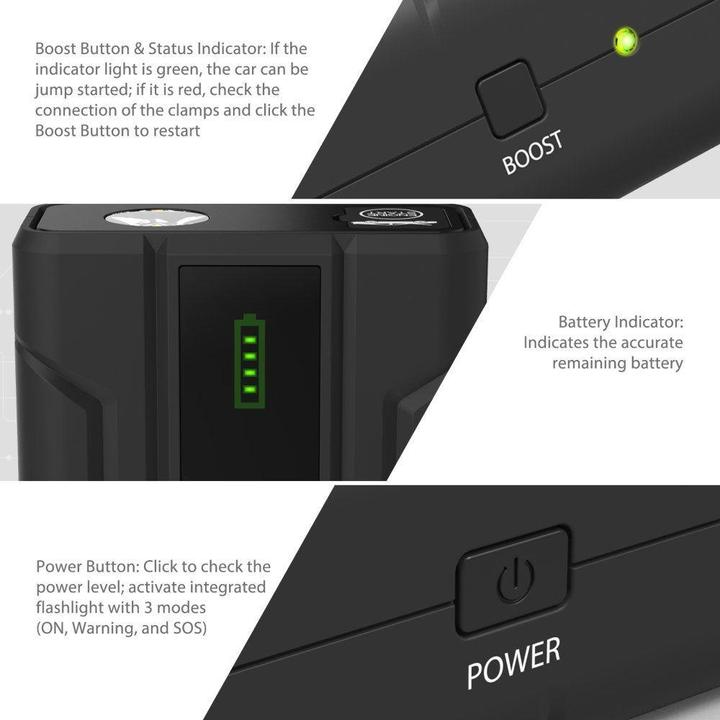 Produktbild RAVPower RP-PB063 Car Jump Starter (14000 mAh)