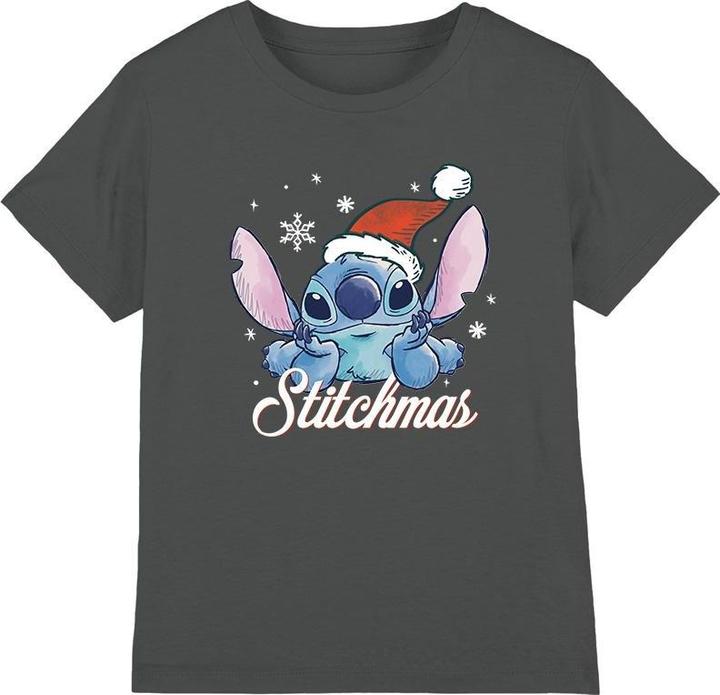 Produktbild Lilo & Stitch A Stitchmas Christmas TShirt (152, 158)