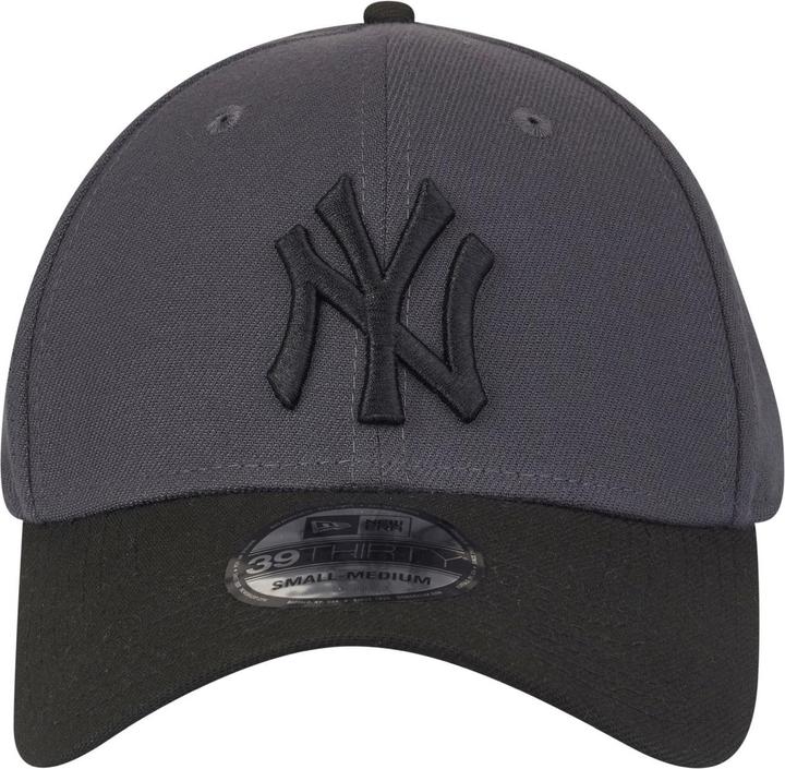 Actual product image New Era 39Thirty Stretch Cap - New York Yankees graphite M/L (M, L)
