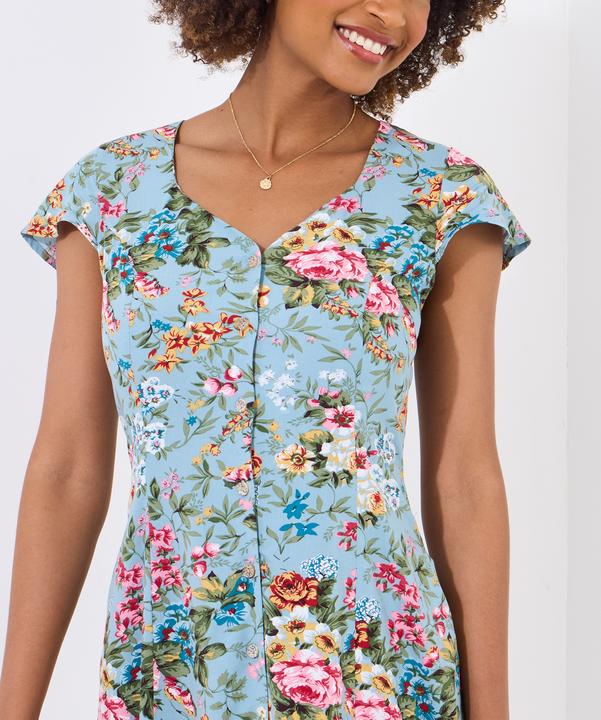 Actual product image Joe Browns Rose V-Neck Knee Dress (34)