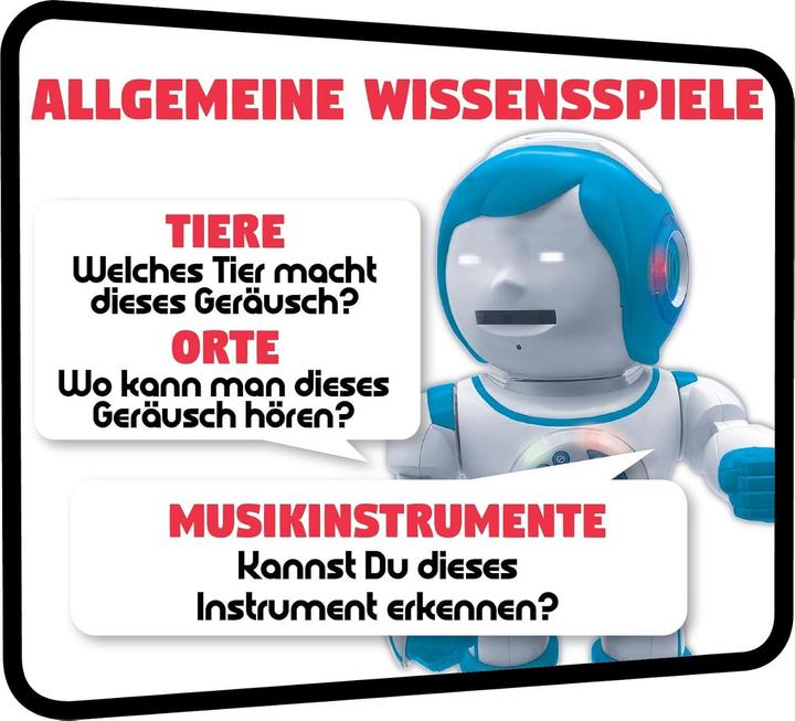 Immagine prodotto Lexibook ROB90DE Powerman (Inglese, Tedesco)