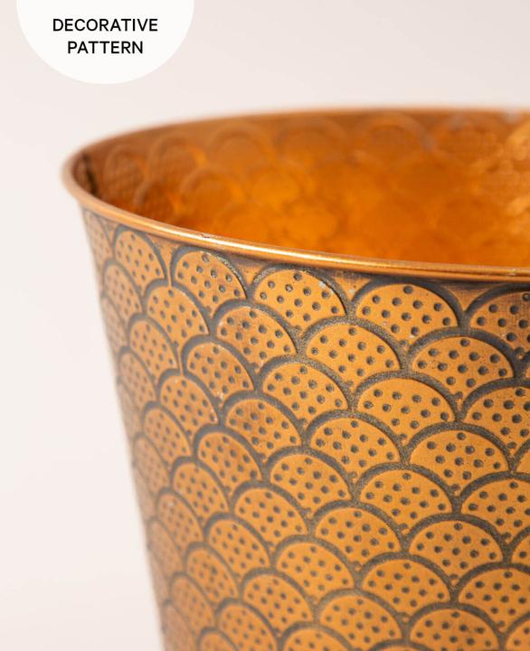 Produktbild Esmée Blumentopf / Übertopf Orient, Blech (23 cm)