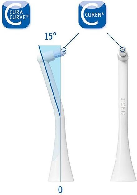 Image du produit Curaprox Hydrosonic Single Pro (Embouts de douches buccales)