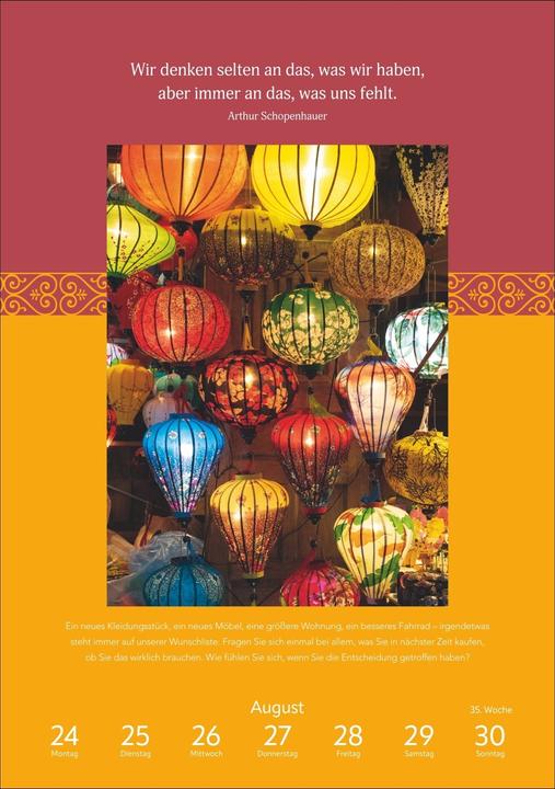 Actual product image Harenberg Wege der Achtsamkeit Wochen-Kulturkalender 2026 - Anregungen für jede Woche