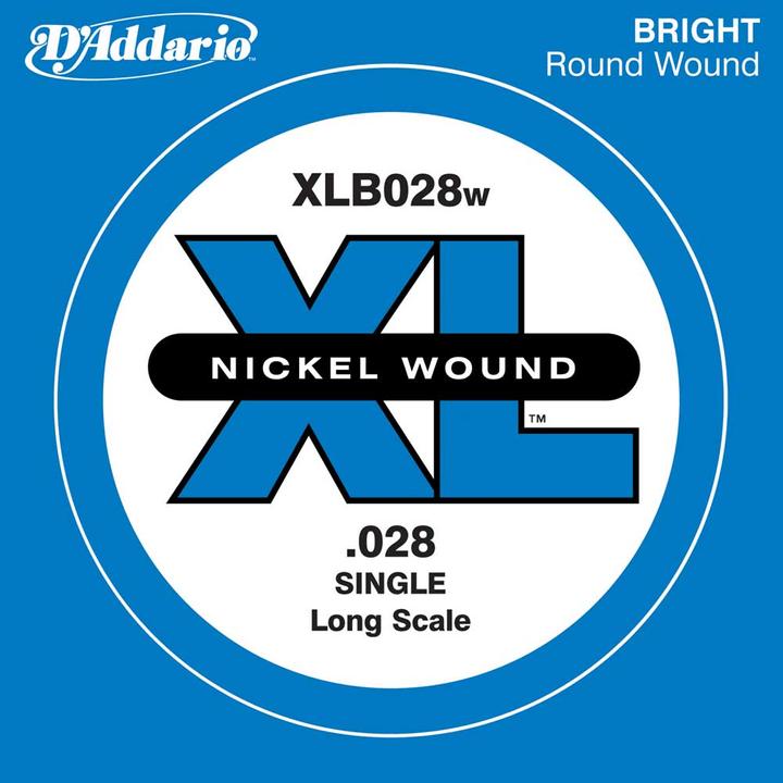Produktbild D'Addario Xlb028w (1x, E-Bass, 0.03")