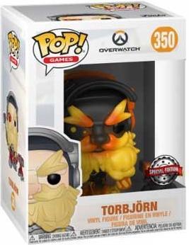 Actual product image Funko POP! - Overwatch: Torbjörn (Molten Core)