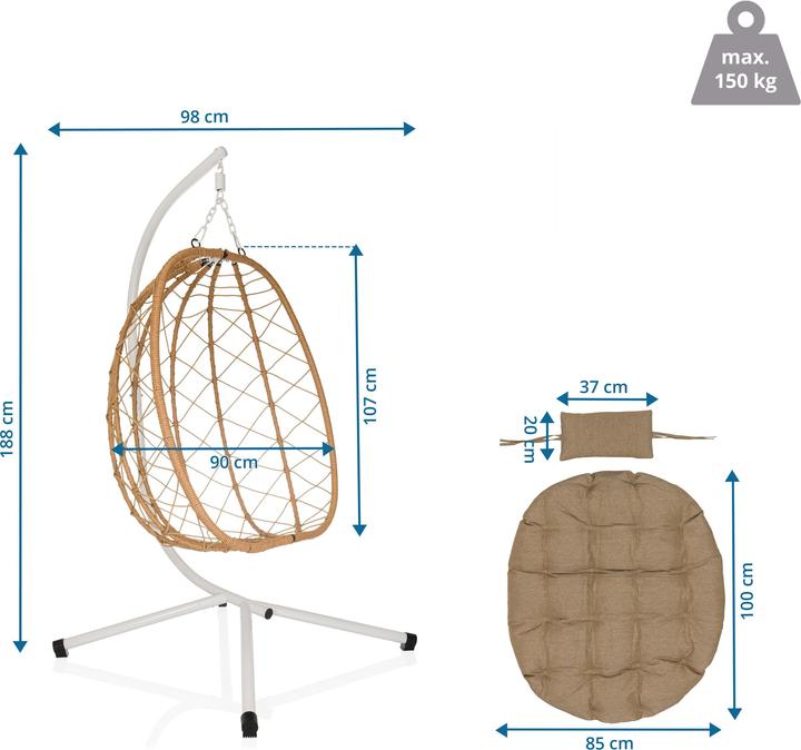 Produktbild hjh LIVING Cocova (150 kg)