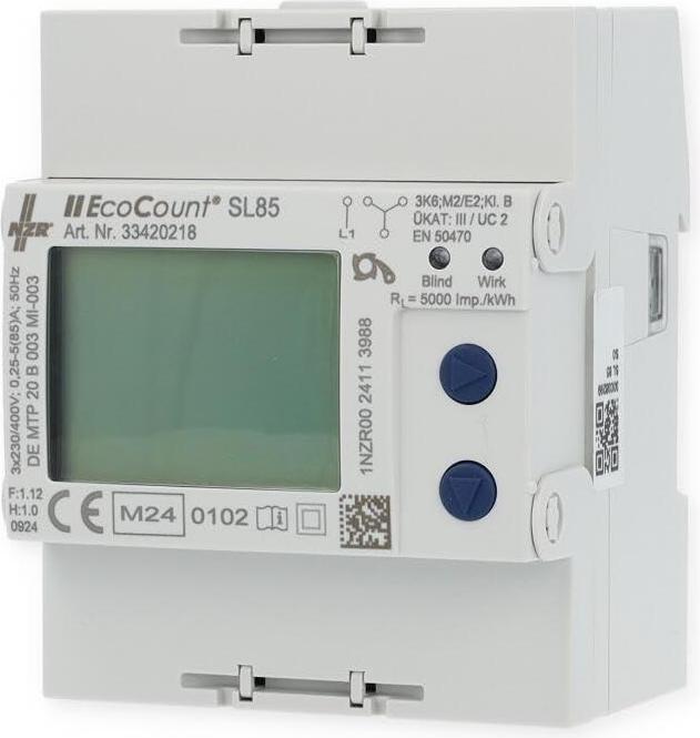 Actual product image NZR Electr.DIN rail meter