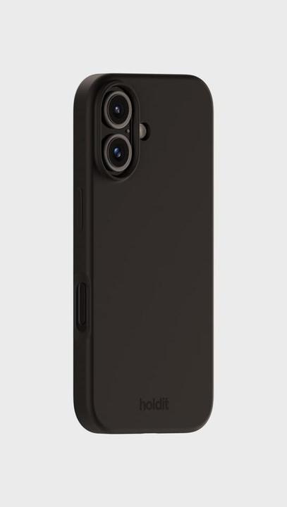 Produktbild Holdit Silikonhülle iPhone 16 Schwarz (Apple iPhone 16)