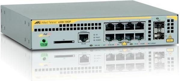 Allied Telesis L2+ GE 8 POE+ und 2 SFP COMBO (8 Ports)