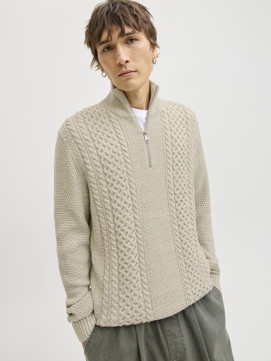 Produktbild Jack & Jones Einfarbig Strickpullover Strickpullover (XS)