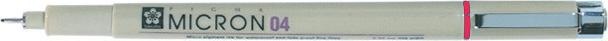 Actual product image Sakura Fineliner Pigma Micron 0,4mm XSDK0419 (Red, 1 x)