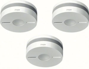 Actual product image Hager Radio smoke alarm set
