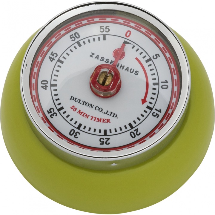 Produktbild Zassenhaus Timer mit Magnet Metall kiwi