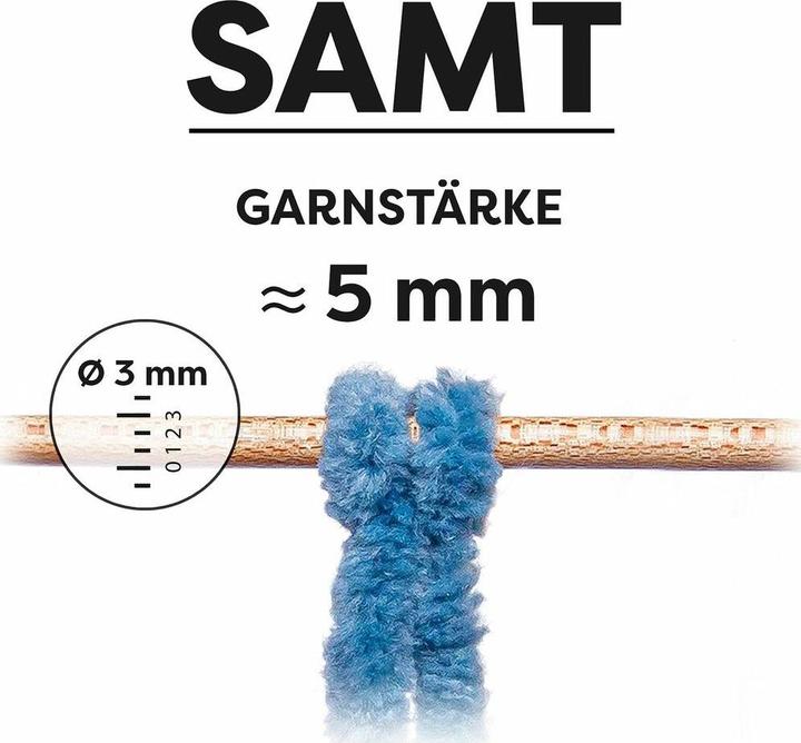 Produktbild Myboshi Wolle Chenille Samt, Drache (100 m)