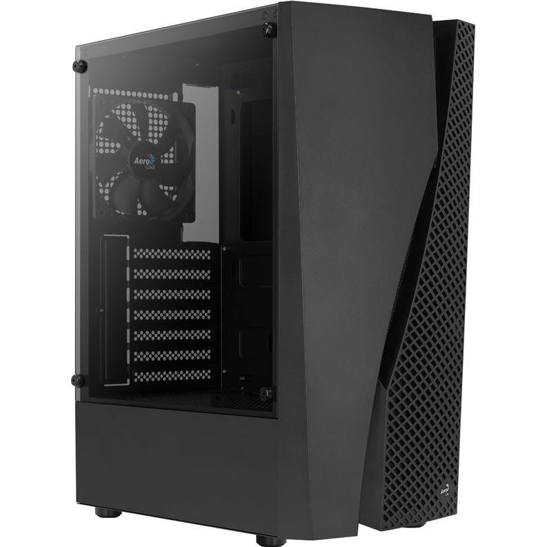 AeroCool Wave v1 (ATX, mATX, Mini-ITX), PC Gehäuse, Schwarz
