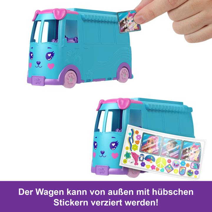 Image du produit Mattel Polly Mini - Τροχοσπιτο Με Ζωακια για 3+ ετών JCC22