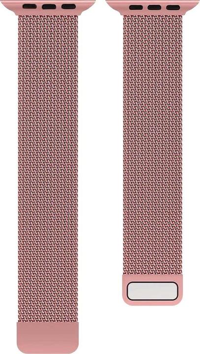 Actual product image EKO Watch strap Milanese type pink (Stainless steel)