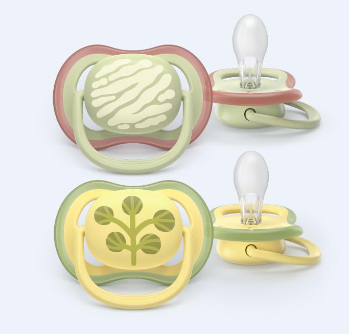 Actual product image Philips Avent Pacifier SCF349/51 ultra air (2x)