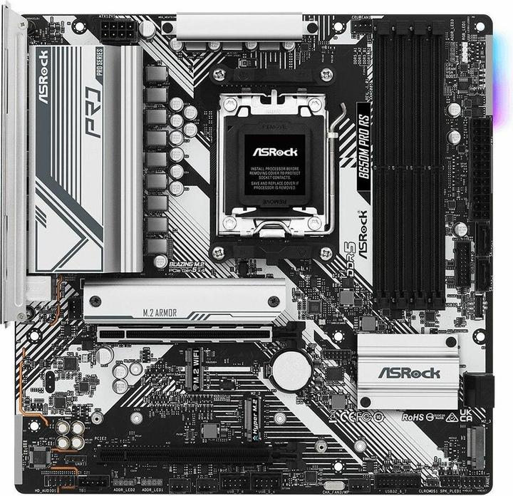Productafbeelding AsRock B650M PRO RS AM5 detailhandel (AM5, AMD B650, mATX)