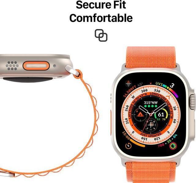 Produktbild Dux Ducis Sport-Schnallenarmband für Apple Watch 8/7/6/SE/5/4/3/2/1 (41, 40, 38 mm), Armband GS-Vers (38 mm, 40 mm, 41 mm, Nylon)