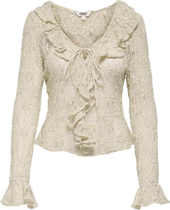 Immagine prodotto Only Onlpearlina Ls Ruffle Lace Top Wvn (S)