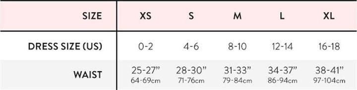 Nährwerte und Zutaten Belly Bandit Anti Thong Tanga (L)