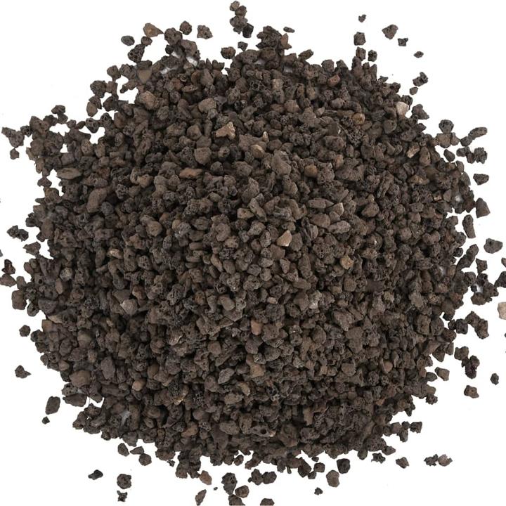 Produktbild vidaXL Basalt-Kies 25 kg Schwarz 5-8 mm,Farbe: Schwarz,Material (Dekoration, sonstige Gegenstände)