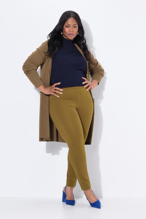 Produktbild Ulla Popken Punto-Hose Sienna, schmales Bein, Elastikbund (56)