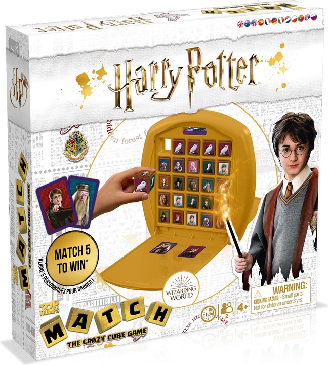 Immagine prodotto Hasbro Top Trumps Match Harry Potter White Style (Tedesco, Francese, Inglese, Italiano)