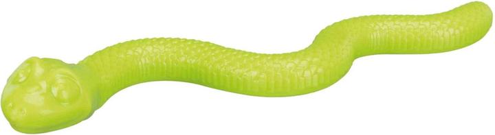 Actual product image Trixie Dog Toy Snack Snake, 27 cm, Green (Dog chew toy)