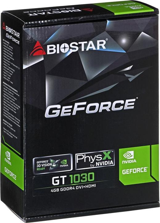 Actual product image Biostar GeForce GT 1030 (4 GB)
