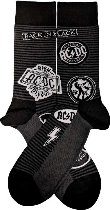 Actual product image AC/DC Unisex Adult Icons Socks (40.5 - 44.5)