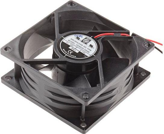 Produktbild RS PRO Lüfter 80x32x80mm 24Vdc (80 mm, 2x)