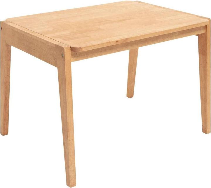 Actual product image Atmosphera rectangular hevea robin table, brown (Kids table)