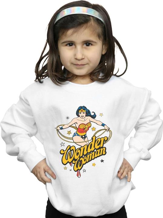 Produktbild Wonder Woman Stars Sweatshirt Mädchen (116)