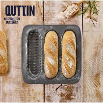 Actual product image Quttin mold 3 baguette gde.perforad 28x28
