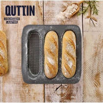 Immagine prodotto Quttin stampo 3 baguette gde.perforad 28x28