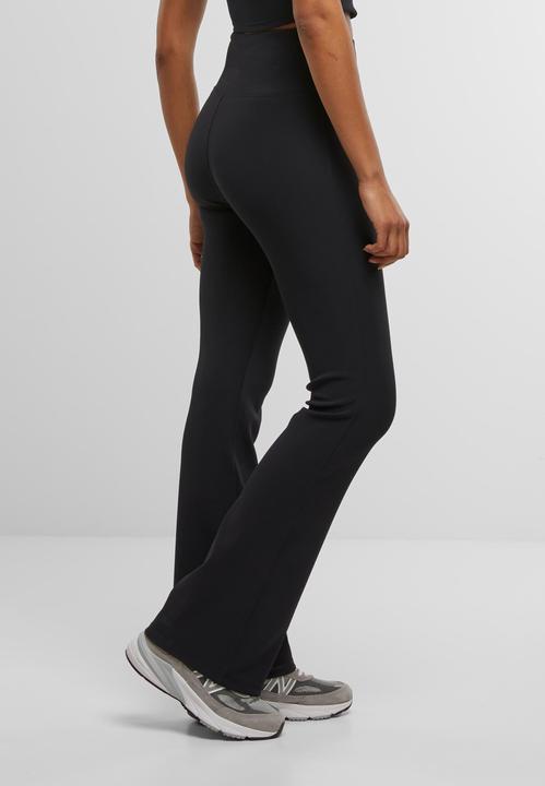 Actual product image Urban Classics Ladies Flared Leggings Rib - 191787 (XL)