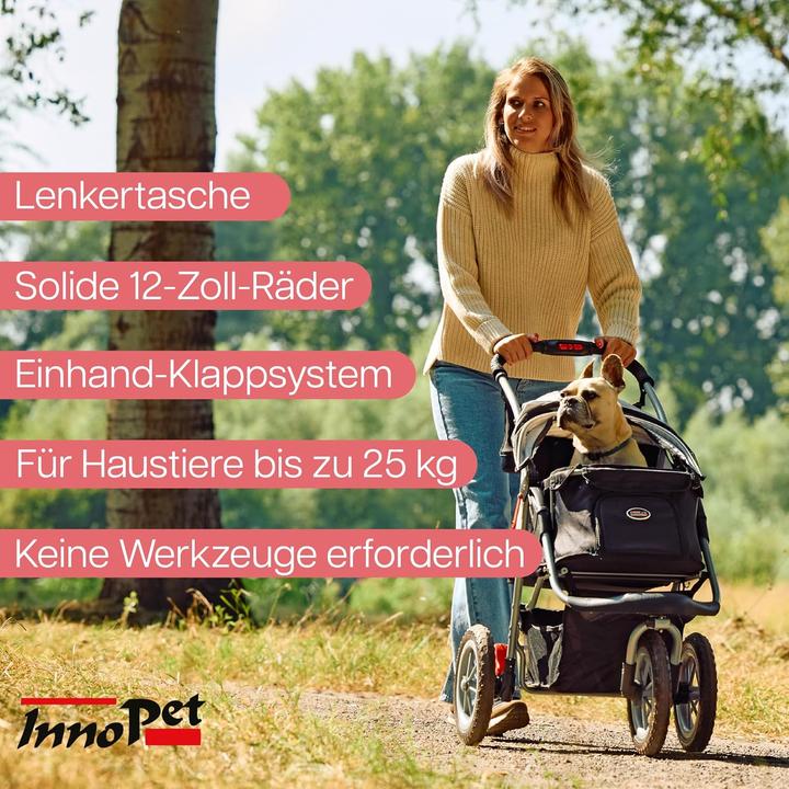 Produktbild InnoPet Hundebuggy Comfort Efa Eco mit EVA-Rädern (Hund)