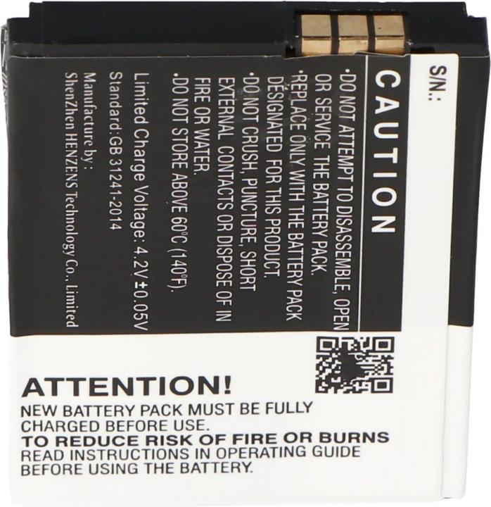 Immagine prodotto AccuCell Batteria AVM Fritz Fon M2, Fritz! Fon M2, FRITZ!FON C4, BAK130506, Fritz!Fon M2