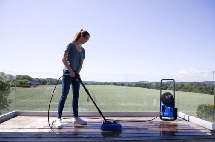 Actual product image Nilfisk Core 140-8 PowerControl In-Hand mat EU pressure washer Upright electric 474 l/h 1800 W Blue (Electrical connection)